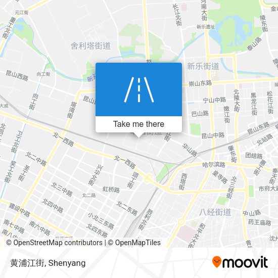 黄浦江街 map