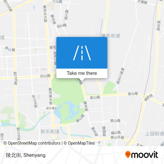 陵北街 map