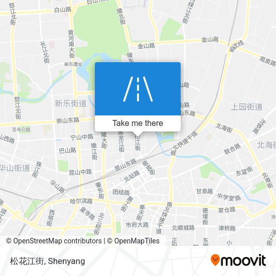 松花江街 map
