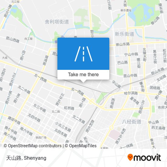 天山路 map