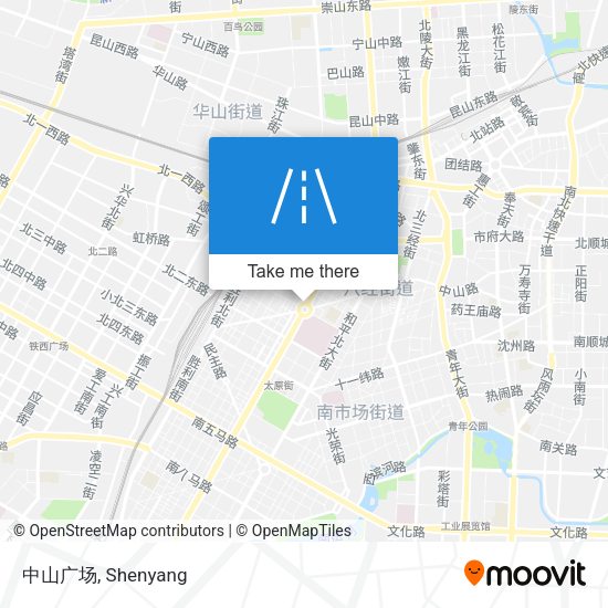 中山广场 map