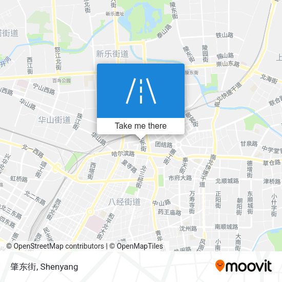 肇东街 map