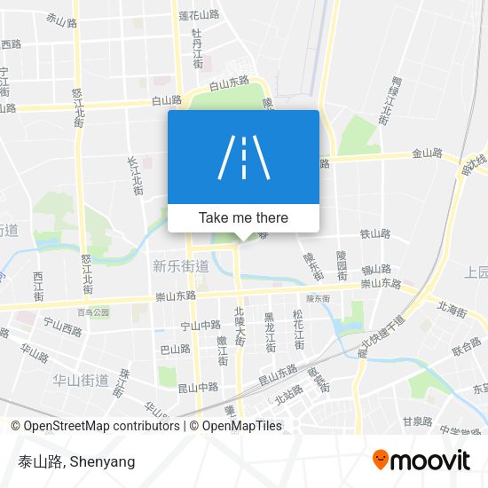 泰山路 map