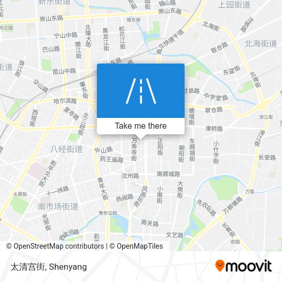 太清宫街 map