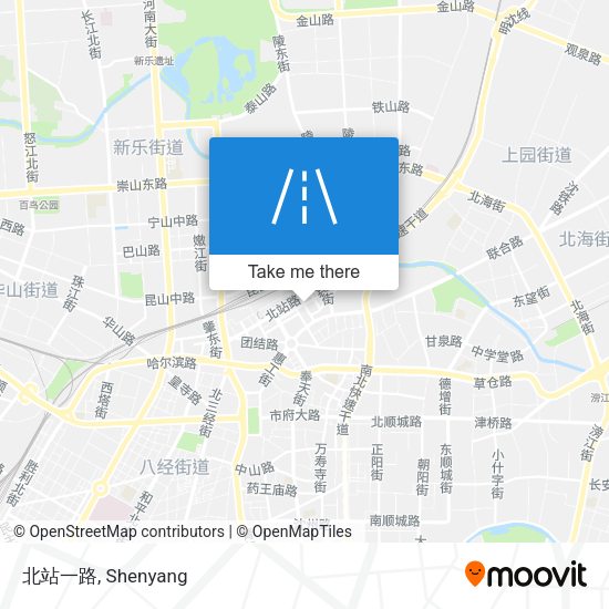 北站一路 map