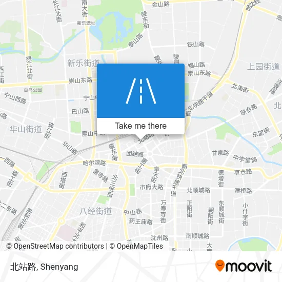 北站路 map