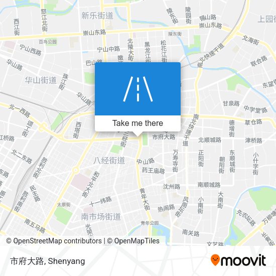 市府大路 map