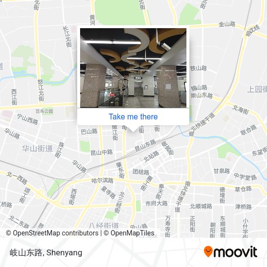 岐山东路 map