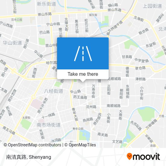 南清真路 map