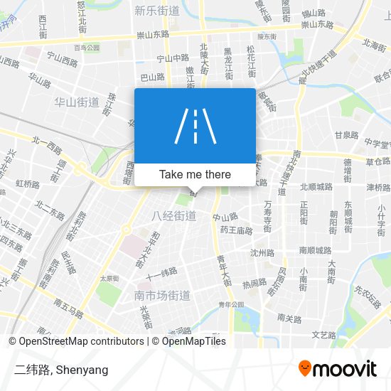 二纬路 map