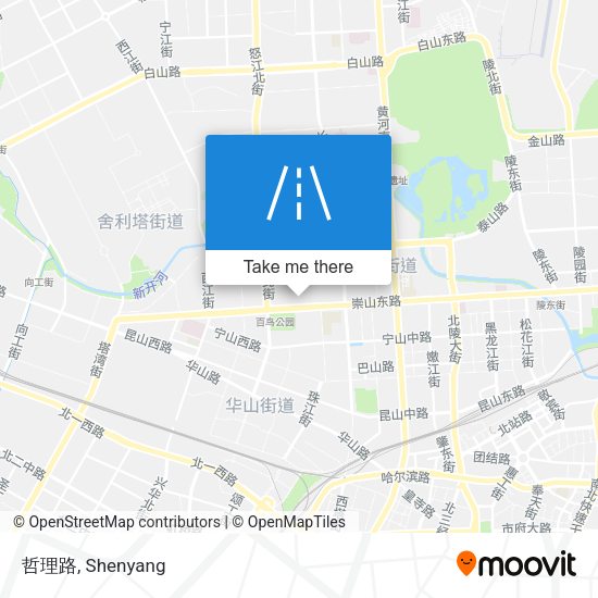 哲理路 map