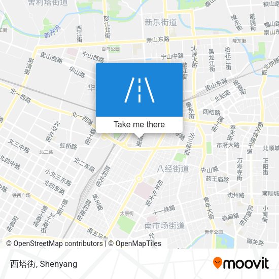 西塔街 map
