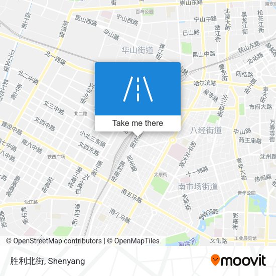 胜利北街 map