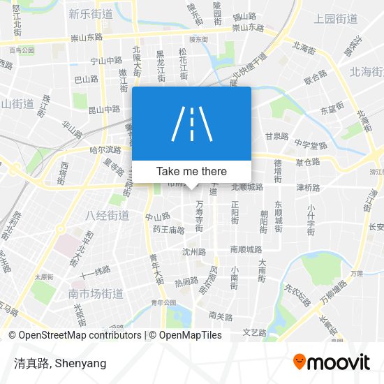 清真路 map
