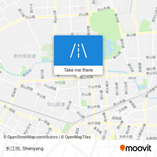 长江街 map