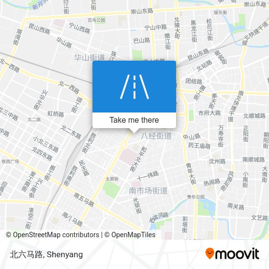 北六马路 map