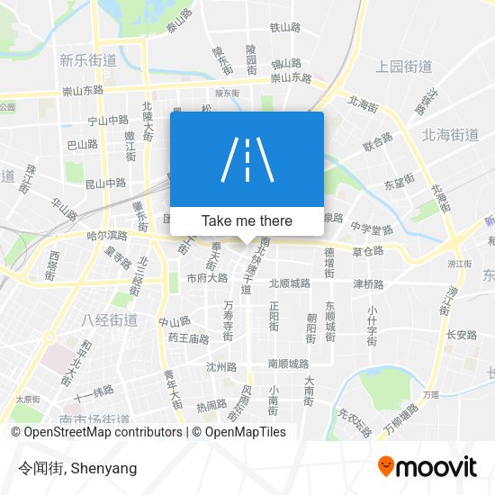 令闻街 map
