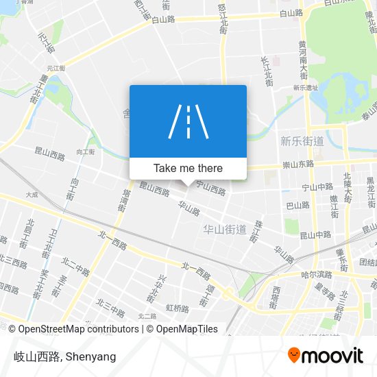岐山西路 map