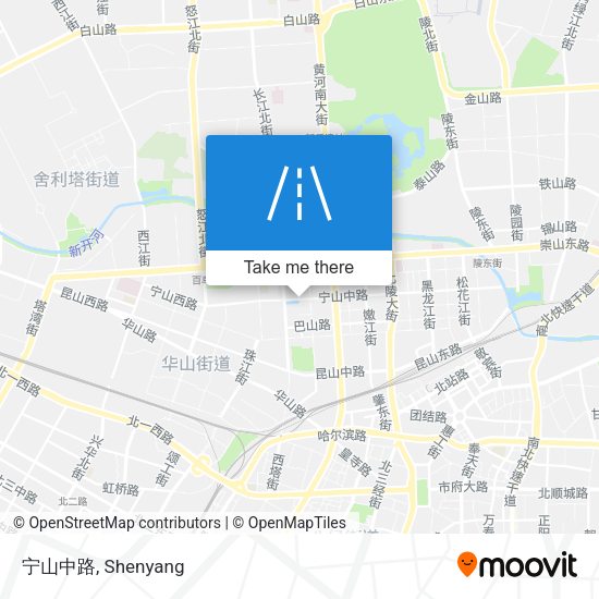 宁山中路 map