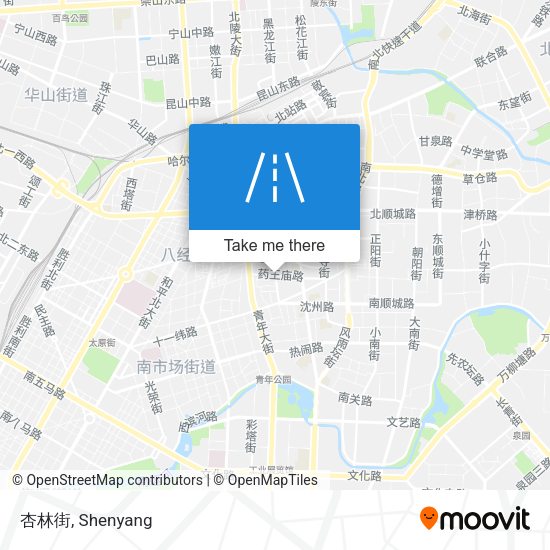 杏林街 map