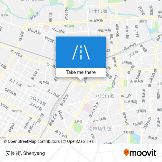 安图街 map