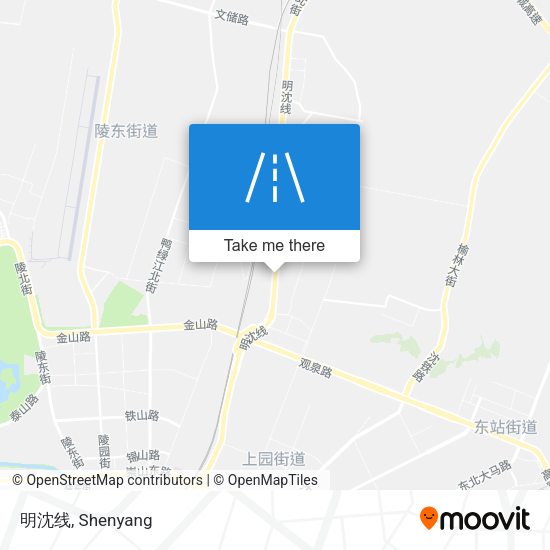 明沈线 map