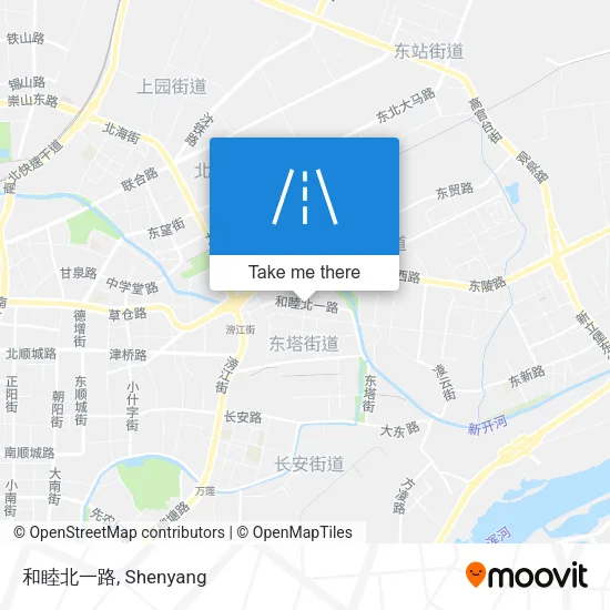 和睦北一路 map