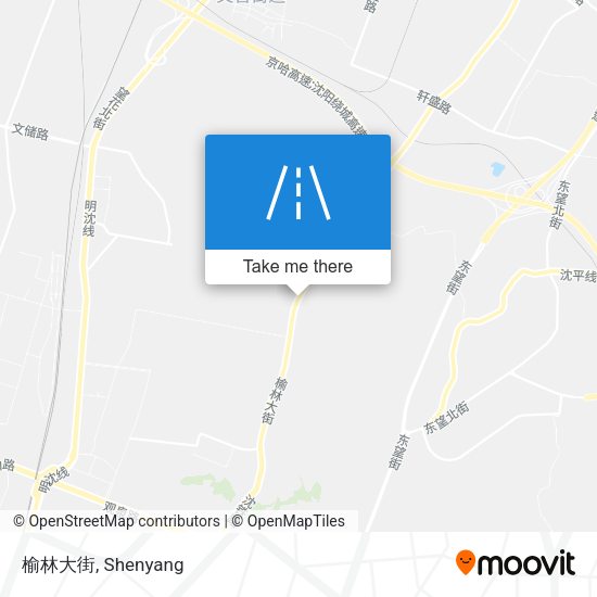 榆林大街 map