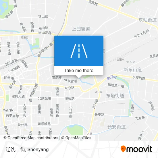 辽沈二街 map