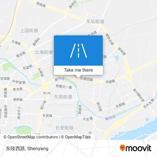 东陵西路 map
