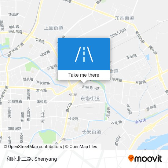 和睦北二路 map