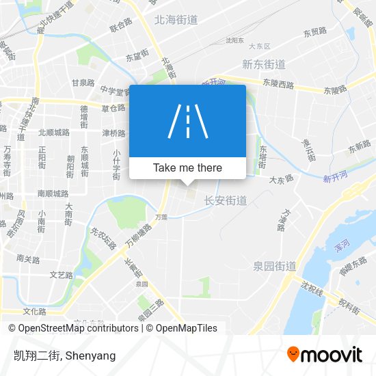 凯翔二街 map