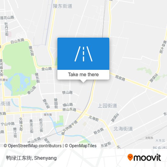 鸭绿江东街 map