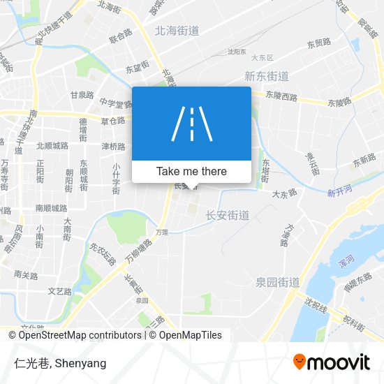 仁光巷 map