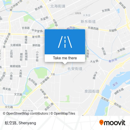 航空路 map