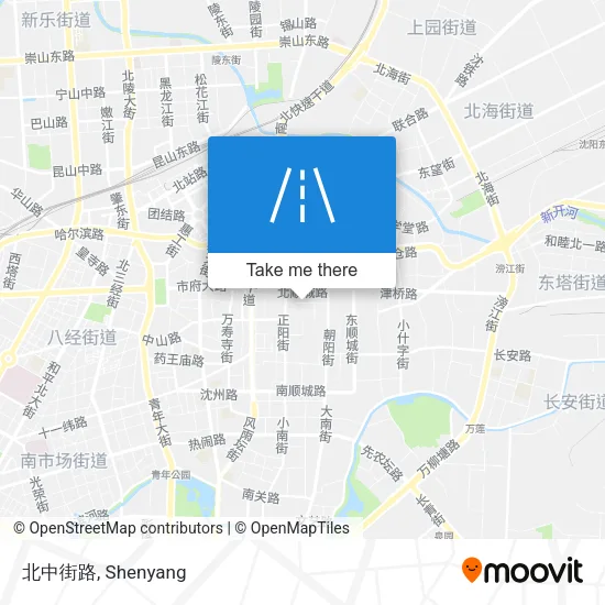 北中街路 map