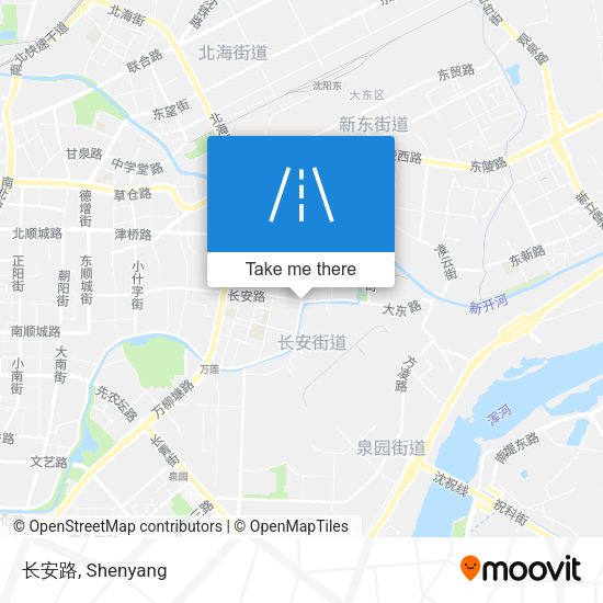 长安路 map