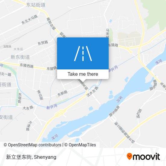 新立堡东街 map
