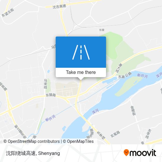沈阳绕城高速 map