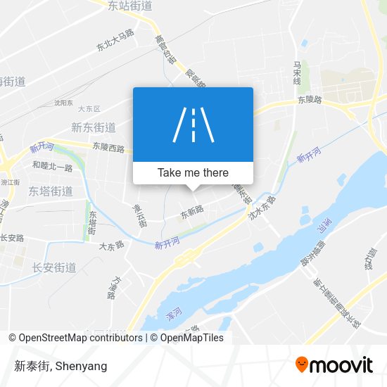 新泰街 map