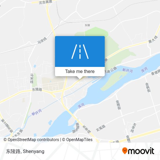 东陵路 map