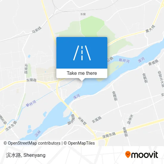 滨水路 map