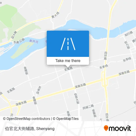 伯官北大街辅路 map