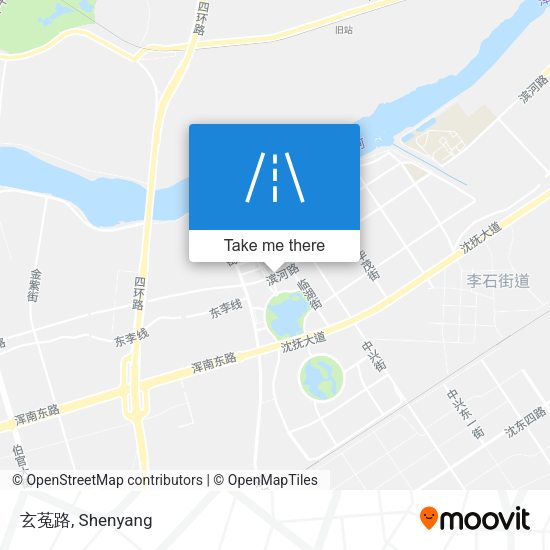 玄菟路 map