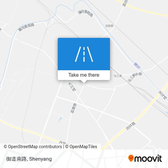 御道南路 map
