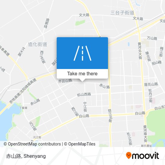 赤山路 map