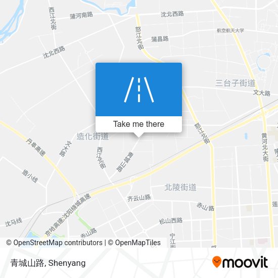 青城山路 map