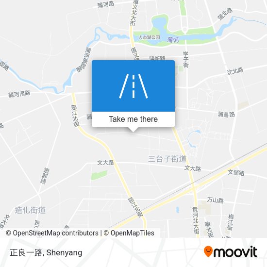 正良一路 map