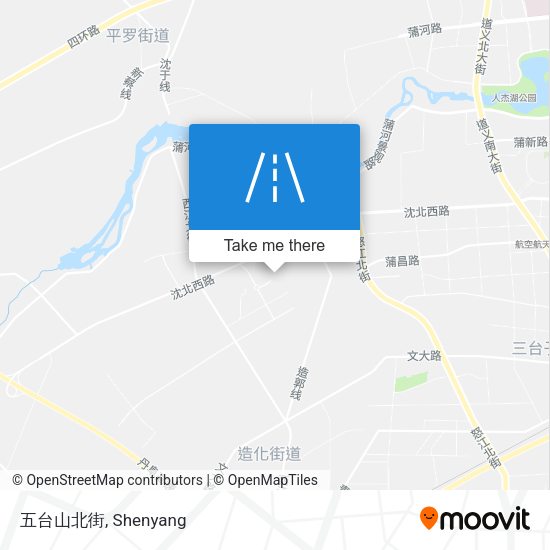五台山北街 map