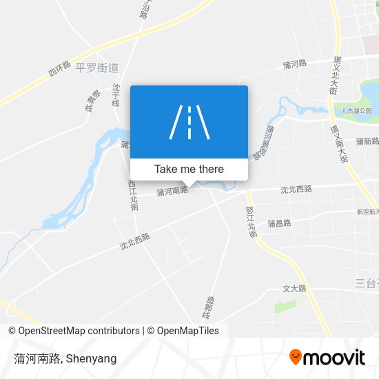 蒲河南路 map